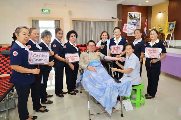 พิษณุโลก – อบจ.พิษณุโลก จัดกิจกรรมรับบริจาคโลหิตโครงการ “PPAO Blood” หนึ่งคนให้ หลายคนรับ