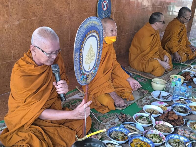 นครนายก – ชุมชนบ้านชฎาทอง ร่วมจัดงานบุญกลางบ้าน เนื่องในเทศกาลสงกรานต์