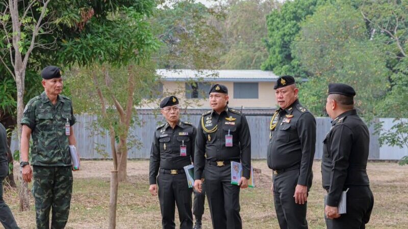 เสนาธิการกองทัพภาคที่ 2 ตรวจเรือนจำทหารในพื้น ที่กองทัพภาคที่ 2