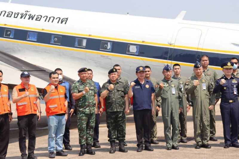 ผู้ว่าพิษณุโลกเผยขออากาศยานบินทิ้งน้ำดับไฟป่า 90 จุดที่ อ.ชาติตระการ พร้อมกำลังทหารชุดดับไฟป่า มทบ.39 หลังเสือไฟ และชาวบ้าน ดับไม่ไหว อากาศแล้งและร้อน ไฟป่าระอุไม่แผ่ว