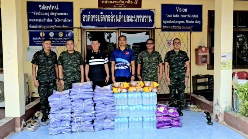 จังหวัดลพบุรี – ทหารรบพิเศษเข้าช่วยเหลือประชาชนประสบภัยพายุฤดูร้อนถล่ม