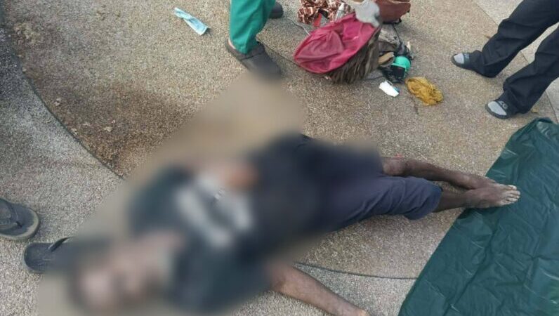 พบศพชายปริศนาดับกลางลานหัวพญานาค สงขลา คาดฮีทสโตรกร่วมดื่มสุรา