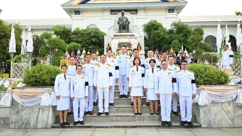 ผู้ว่าฯ ชลบุรีนำทีมราชสีห์ร่วมฉลอง 134 ปีมหาดไทย สานพลัง”บำบัดทุกข์บำรุงสุข”ทั่วแผ่นดิน