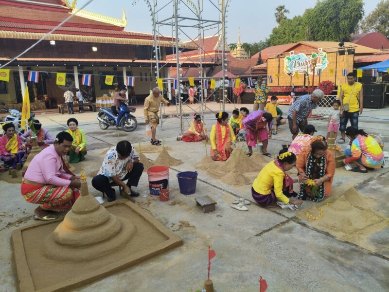 จังหวัดลพบุรี – พิษเศรฐกิจน้ำมันแพง สงกรานต์ชาวมอญบางขันหมากเหงาหงอย