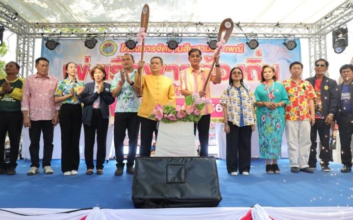 ปทุมธานี – บิ๊กแจ๊ส จับมือผู้ว่าฯ เสกน้ำเต็มคลอง 13 ฟื้นกีฬาเรือพายพื้นบ้านมรดกชาติ ปิดตำนานน้ำแล้งหนองเสือ