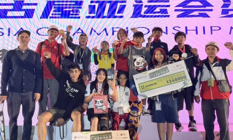 น้องมินิ นำสเกตบอร์ดไทยคว้า 8 เหรียญชิงแชมป์เอเชียที่จีน