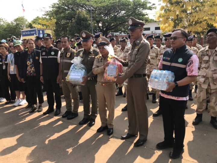 ร้อยเอ็ด – นายสมหวัง วงศ์คำ นายอำเภอโพธิ์ชัย ประธานเปิด จุดตรวจ จุดสะกัด ในช่วงเทศกาลสวันสงกรานต์ ปี 2569