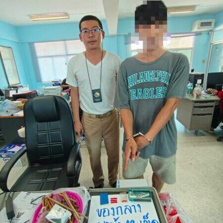 อำเภอคลองเขื่อน ปฏิบัติการปราบปรามและกวาดล้างยาเสพติด ตามนโยบายรวมพลังรักศรัทธาแก้ไขปัญหายาเสพติดแบบบูรณาการ “Quick Big Win”