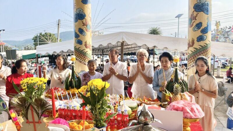 อ.คลองใหญ่ จ.ตราด ศาลเจ้าแม่ทับทิมคลองใหญ่จัดพิธีเบิกเนตรพระสังกัจจายน์