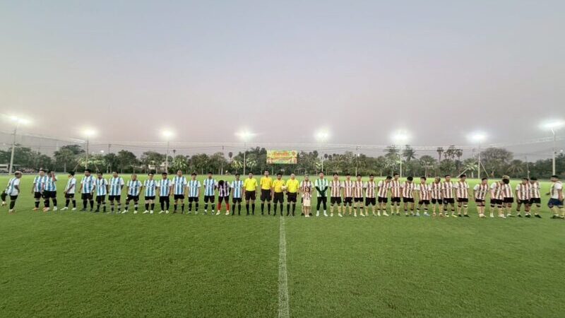 ปทุมธานี – ปิดฉากยิ่งใหญ่บอลต้านยาเสพติดบ้านกลาง ทีมสีทอง ผงาดคว้าแชมป์รับสงกรานต์