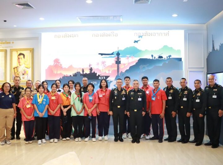 ปทุมธานี – รอง ผบ.นทพ. ตรวจเยี่ยม สนร. เน้นย้ำบูรณาการเชิงรุก พร้อมปลูกฝังความจงรักภักดีแก่เยาวชน