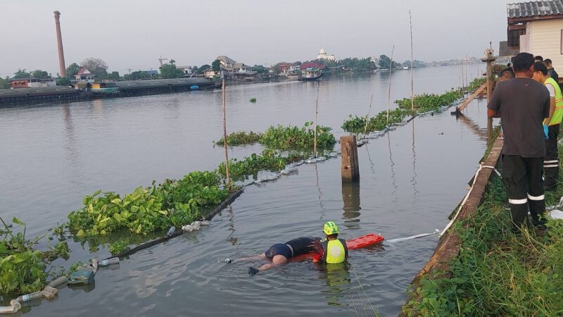 ปทุมธานี – พบแล้วศพวิศวกรหนุ่มดิ่งสะพานข้ามเจ้าพระยาคาดปมหนี้สิน