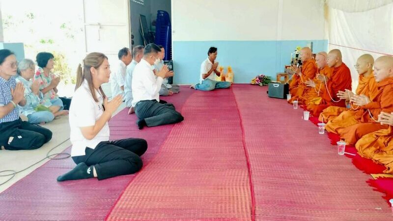 “สจ.กิ๊บ” ลุยพื้นที่ไม่หยุด ร่วมงานบุญหนองซ้ำซาก ใกล้ชิดชาวบ้าน รับฟังปัญหาเพื่อพัฒนาท้องถิ่น