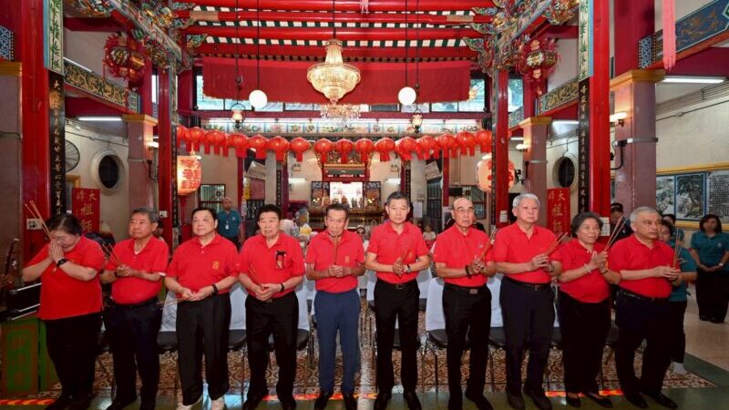 มูลนิธิป่อเต็กตึ๊ง ประกอบพิธีจุดเทียนเปิดงานฉลองบรรลุธรรมหลวงปู่ไต้ฮง ประจำปี 2569
