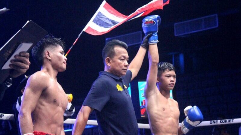 คู่เอกศึกมวยไทยซุปเปอร์แชมป์จัดโดย “เสี่ยโก้” นายก่อเกียรติ พาณิชยารมณ์