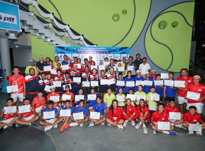 ทีมนักหวดไทยรุ่นเล็ก 12 ปี ชาย-หญิง คว้าโควตาลุยเทนนิสชิงชนะเลิศเอเชีย 2026