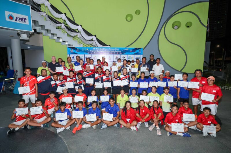 ทีมนักหวดไทยรุ่นเล็ก 12 ปี ชาย-หญิง คว้าโควตาลุยเทนนิสชิงชนะเลิศเอเชีย 2026