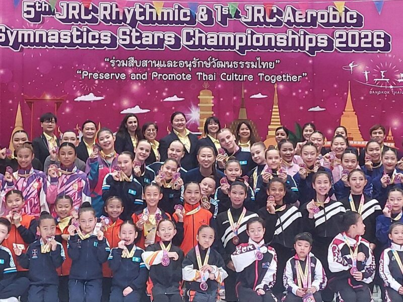 “กีตาร์” กนกพิชญ์ ซิวทองรุ่นใหญ่   “คาซัคสถาน”แชมป์ 14 ปีแอโรบิก