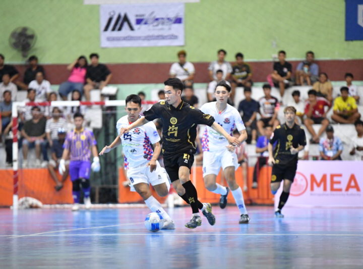 ราชนาวี ฟอร์มดุ! ถล่มนนทบุรี 4-2 เปิดสนาม MEA ฟุตซอลไทยลีก 2026
