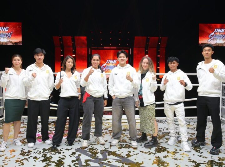 “สิงห์” พา 8 ผู้ชนะ Singha ONE HIT THE RING เชียร์ ONE Samurai มันติดขอบสังเวียน