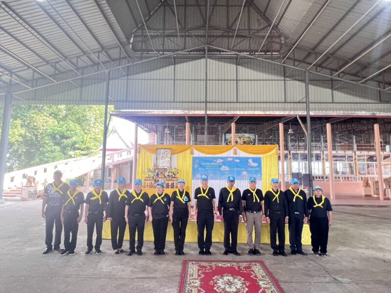 อำเภอคลองเขื่อนจัดจิตอาสาพระราชทานบำเพ็ญสาธารณประโยชน์ “เราทำความ ดี ด้วยหัวใจ” เนื่องในวันสำคัญของชาติ วันฉัตรมงคล