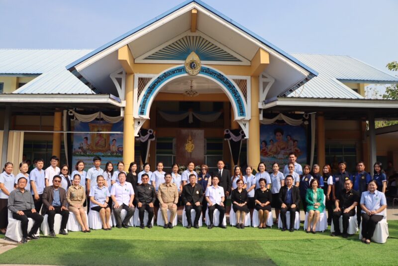 รองผู้ว่าฯ กำแพงเพชร ต้อนรับคณะกรรมการมูลนิธิฯ ตรวจเยี่ยมสถานีอนามัยเฉลิมพระเกียรติฯ บ้านไตรตรึงษ์ มุ่งยกระดับสุขภาวะชุมชน