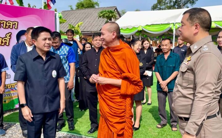 นครนายก – หลวงพี่ต่อ มอบที่ดิน 5 ไร่ สร้างศูนย์การเรียนรู้ชุมชน โคกหนองนา ไร่นาสวนผสม สร้างพื้นที่ทำกินให้กับคนจน