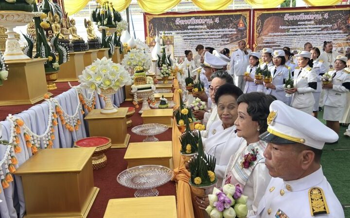 ร้อยเอ็ด สภาส่งเสริมวัฒนธรรมอาเซียน อัญเชิญพระบรมสารีริกธาตุ จากประเทศอินเดีย ประดิษฐานชั่วคราว ณ วัดบึงพระลานชัย จังหวัดร้อยเอ็ด