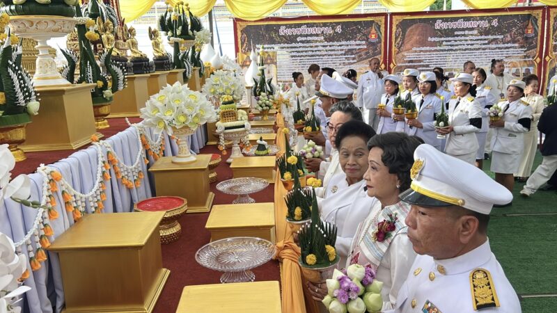 ร้อยเอ็ด สภาส่งเสริมวัฒนธรรมอาเซียน อัญเชิญพระบรมสารีริกธาตุ จากประเทศอินเดีย ประดิษฐานชั่วคราว ณ วัดบึงพระลานชัย จังหวัดร้อยเอ็ด