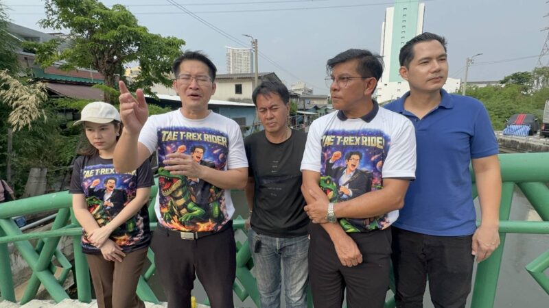 “เต้ 007” ลุยคลองบางซื่อ ชูนโยบายฟื้นฟูน้ำใส-ปราบบุหรี่ไฟฟ้า ประกาศกร้าวกวาดล้างยาเสพติดทั่วกรุง
