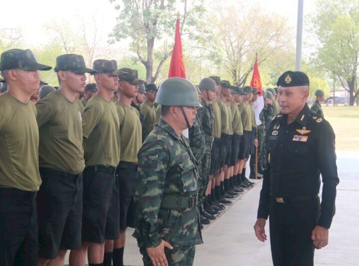 มณฑลทหารบกที่ 310 จัดพิธีต้อนรับทหารใหม่ รุ่นปี 2569 ผลัดที่ 1