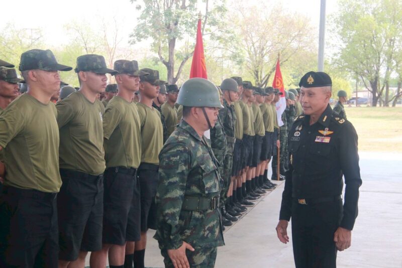 มณฑลทหารบกที่ 310 จัดพิธีต้อนรับทหารใหม่ รุ่นปี 2569 ผลัดที่ 1