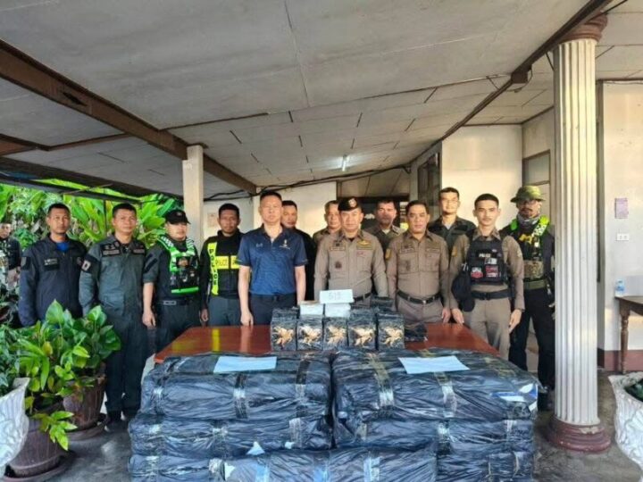 ตร.ชุมพรรวบ 2 ผู้ต้องหา ยึดไอซ์ 519 กก. คาด่านปฐมพร จ.ชุมพร