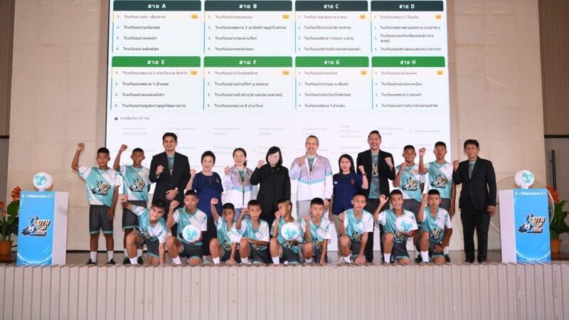 จัดศึกฟุตบอลเยาวชน ไฮเซ่นส์ ปี 3 ที่ จ.เชียงราย ชิงเงินรางวัลรวมกว่า 2 แสน