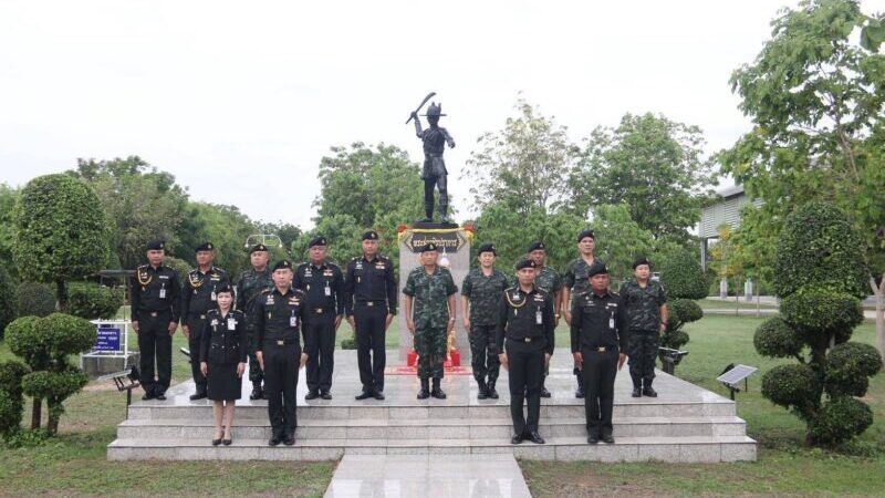 มณฑลทหารบกที่ 310 ให้การต้อนรับคณะทำงานด้านการข่าว กองทัพบก