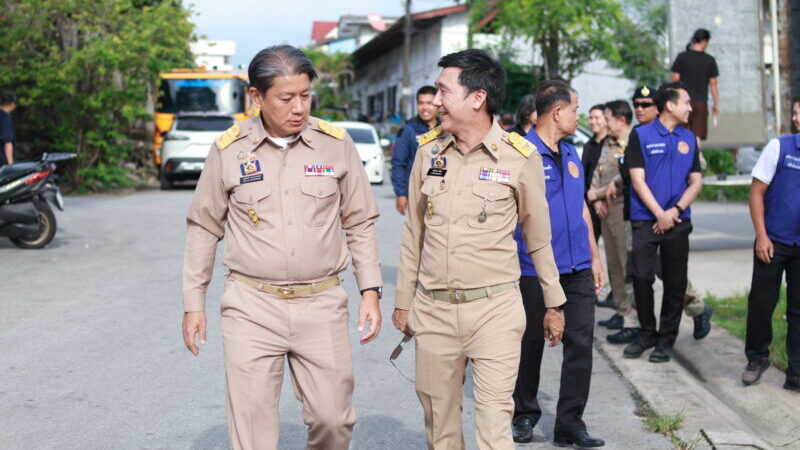 จ.จันทบุรี เลขาฯ ป.ป.ส. นำทีมลงพื้นที่จันทบุรี ตรวจและตั้งจุดสกัดกั้นการแพร่ระบาดยาเสพติด ย้ำ“รู้ต้องแจ้ง” ผ่านสายด่วน 1386