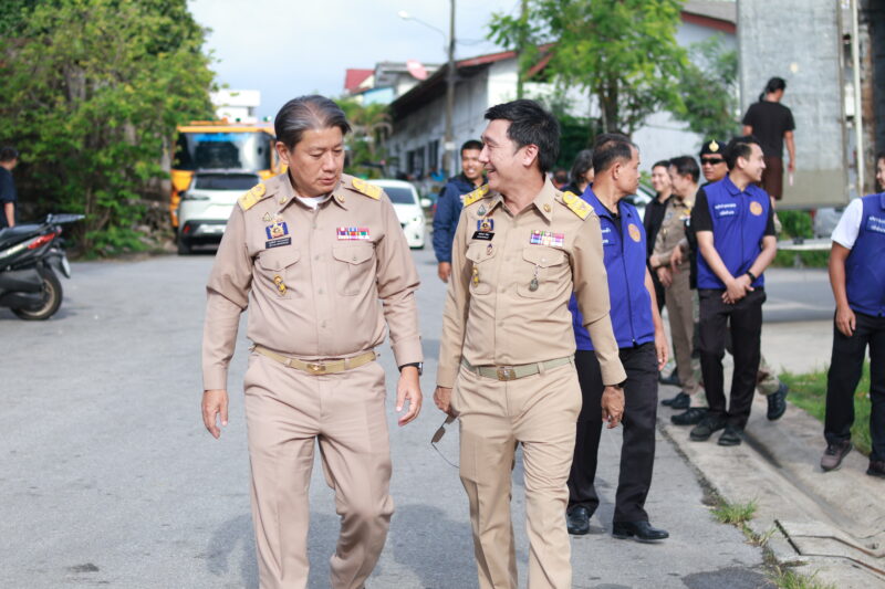 จ.จันทบุรี เลขาฯ ป.ป.ส. นำทีมลงพื้นที่จันทบุรี ตรวจและตั้งจุดสกัดกั้นการแพร่ระบาดยาเสพติด ย้ำ“รู้ต้องแจ้ง” ผ่านสายด่วน 1386
