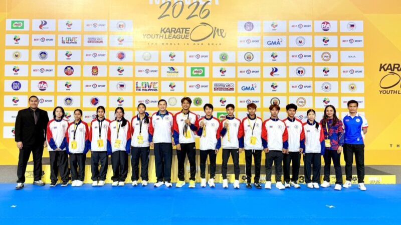 ทัพคาราเต้ไทยคว้า 3 เหรียญจากศึก Karate One Youth League Manila 2026 พลเอกสุรชาติ นายกคาราเต้ นำทัพเยาวชนสร้างชื่อ พร้อมขอบคุณสถานเอกอัครราชทูตไทย ณ กรุงมะนิลา ที่ให้การต้อนรับอย่างอบอุ่น