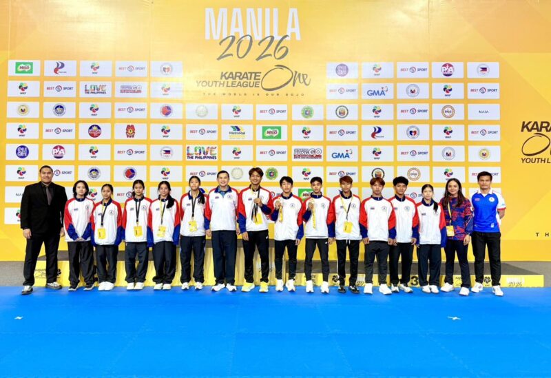 ทัพคาราเต้ไทยคว้า 3 เหรียญจากศึก Karate One Youth League Manila 2026 พลเอกสุรชาติ นายกคาราเต้ นำทัพเยาวชนสร้างชื่อ พร้อมขอบคุณสถานเอกอัครราชทูตไทย ณ กรุงมะนิลา ที่ให้การต้อนรับอย่างอบอุ่น