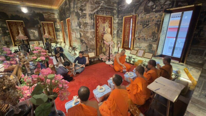 “กุศลจริยาสัมมาปฏิบัติ : ทักษิณานุปทานกิจอุทิศล้นเกล้าฯ รัชกาลที่ ๕ ผู้ทรงพระคุณอันประเสริฐ“