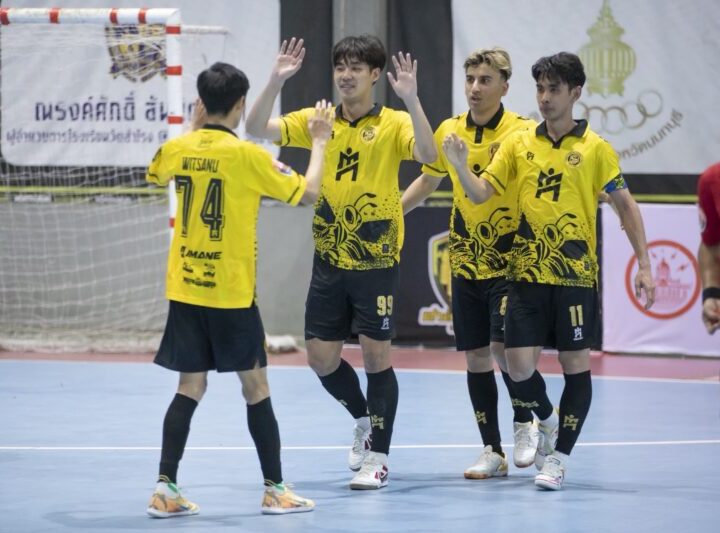 การท่าเรือ เอเอสเอ็ม-นนทบุรี ปลดล็อกชัยเกมแรก MEA ฟุตซอลไทยลีก 2026 นัดที่ 4