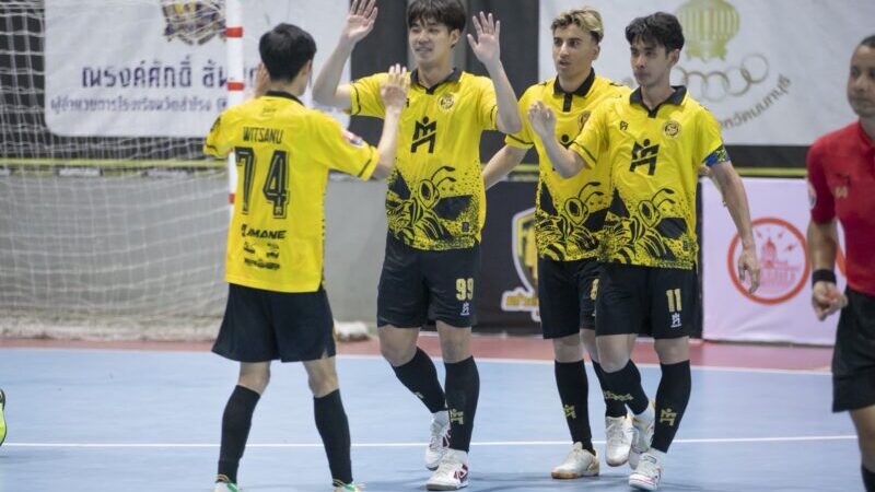 การท่าเรือ เอเอสเอ็ม-นนทบุรี ปลดล็อกชัยเกมแรก MEA ฟุตซอลไทยลีก 2026 นัดที่ 4