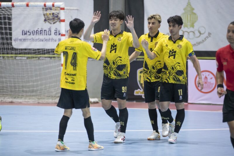 การท่าเรือ เอเอสเอ็ม-นนทบุรี ปลดล็อกชัยเกมแรก MEA ฟุตซอลไทยลีก 2026 นัดที่ 4