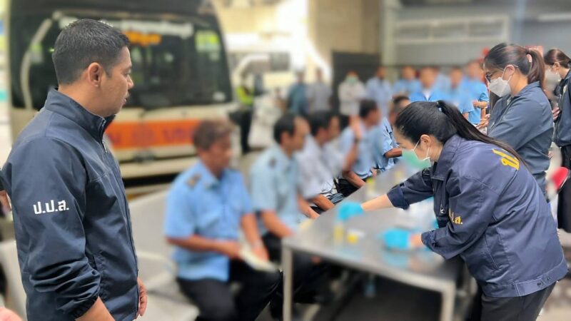 ป.ป.ส. ลุยปูพรมจัดระเบียบขนส่งสาธารณะ “ราง-ถนน” ตรวจเข้มพนักงานรถไฟ-โชเฟอร์หมอชิต ชูมาตรการ Zero Tolerance ผลคลีน 100% สร้างความมั่นใจผู้โดยสาร