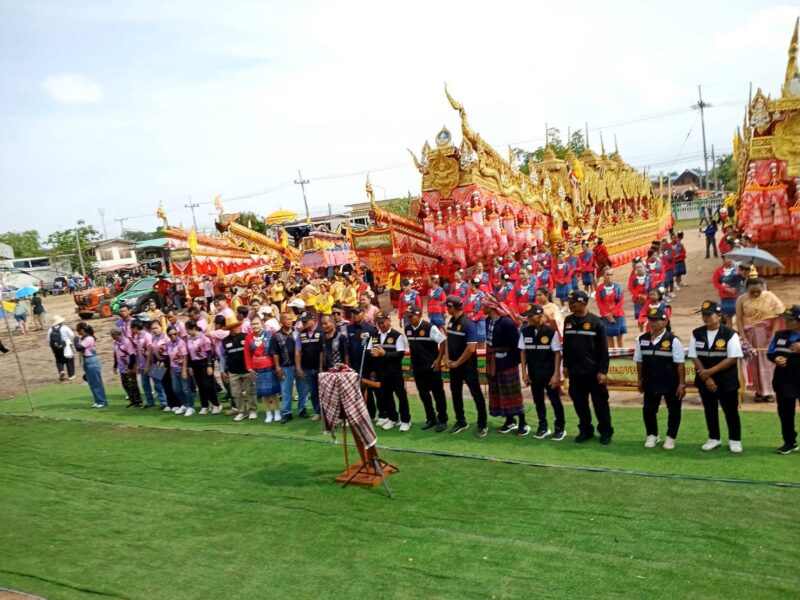 โคราช – จัดงานประเพณีบุญบั้งไฟยิ่งใหญ่ สืบสานประเพณีขอฝนของภาคอีสานจับคนแพ้โยนลงดินโคลน