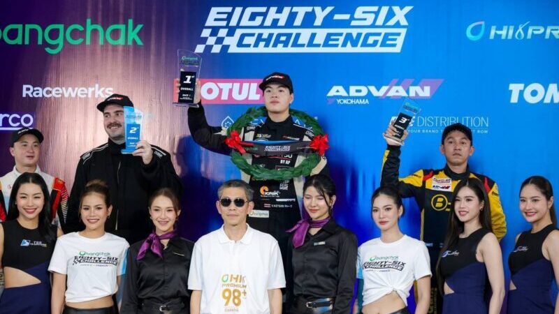 “เจ้าหนูเรียว” วงศพัทธ์ เกตุศิริ นักแข่งรถพรสวรรค์วัย​ 18 ปี​ควบรถคู่ใจเหยียบคันเร่ง ฟอร์มร้อนแรงต่อเนื่อง คว้าอันดับ​ 1​ สองเรซติด ศึก Bangchak Eighty-Six Challenge ที่สนามช้าง​ อินเตอร์​เนชั่นแนล​เซอร์กิต​ บุรีรัมย์​