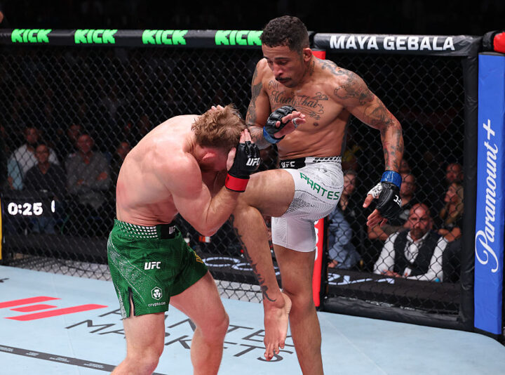 ปราเตส โชว์มวยไทยเข่ายัดไส้ ไล่ถลุง แมดดาเลนา ยับคาบ้านยก 3 ศึก UFC เพิร์ธ