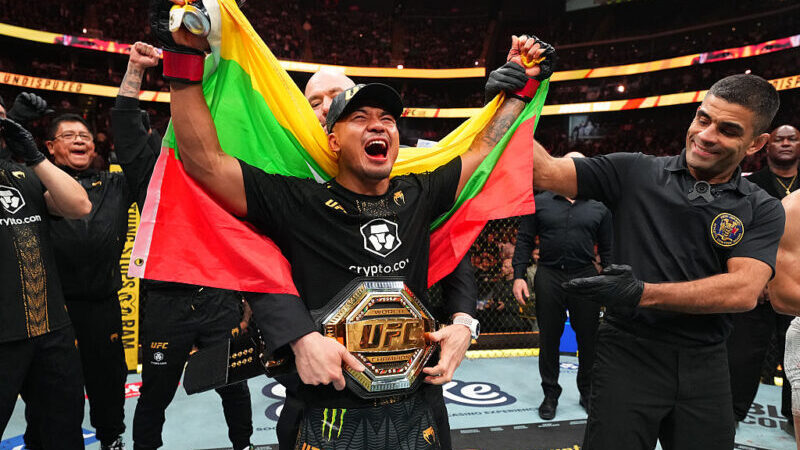 สตริคแลนด์ เบียดแต้ม ชิมาเยฟ ซิวแชมป์สมัย 2 ,แวน ซัด ไทระ จอดยก 5 ศึก UFC 328
