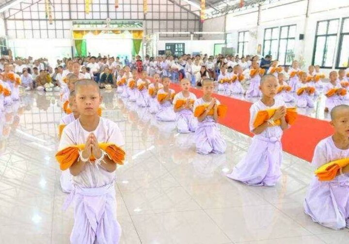 ปทุมธานี – ขยายผลสู่เชียงใหม่บรรพชาสามเณรแม่แตง 71 รูป ปั้นเยาวชนต้นแบบ