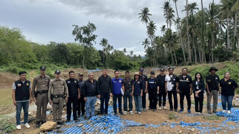 จับตาผลสอบ “คลองทอง” บางสะพาน หลังพบประวัติจับกุมร่อนทองเถื่อน ยึดแบ็กโฮ-แรงงาน 8 รายก่อนหน้า